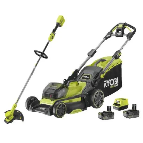 RY18LMX40B+RY18LTX33A Ryobi Trädgårdspaket Fynd